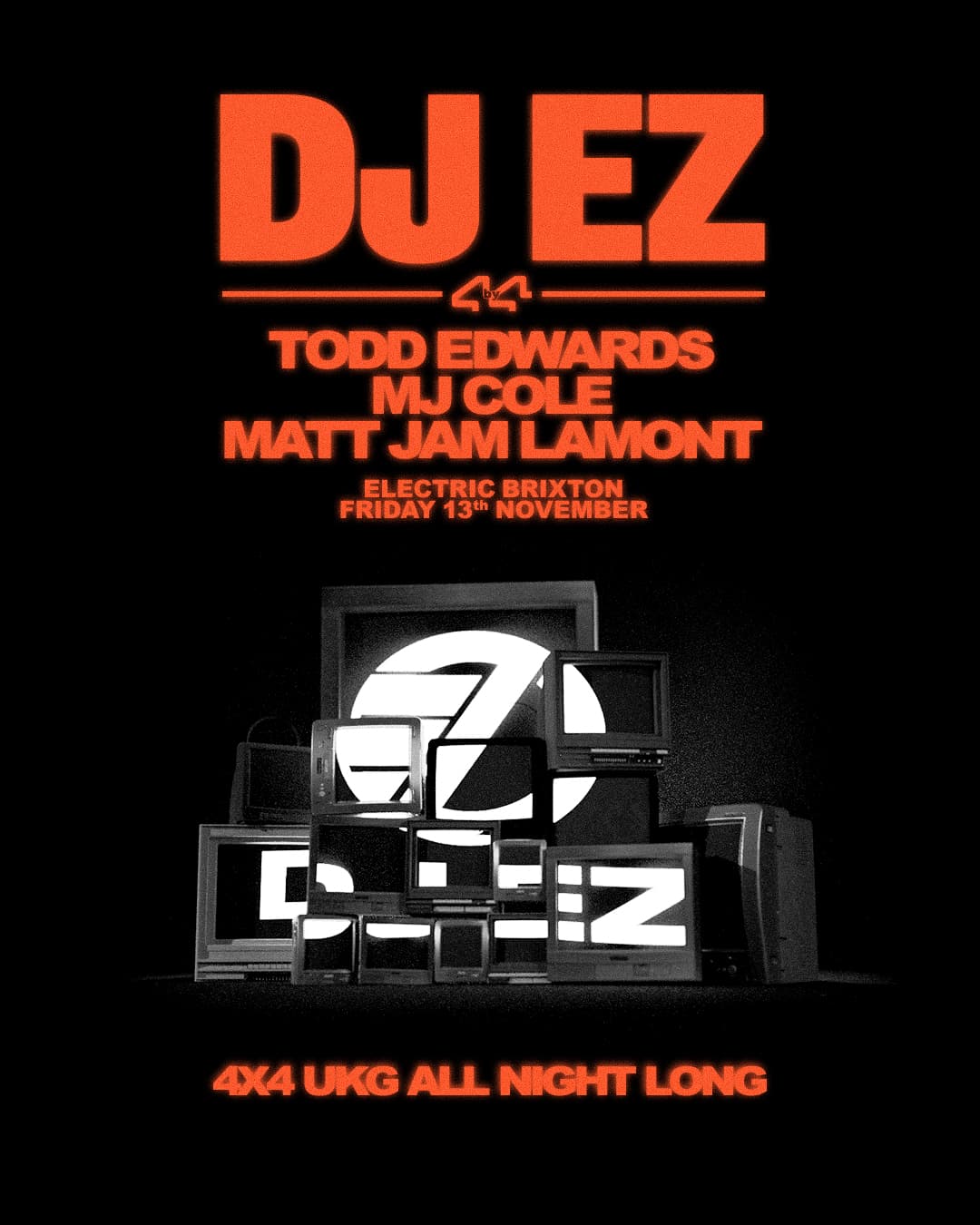 4by4: DJ EZ, Todd Edwards, MJ Cole, Matt Jam Lamont 