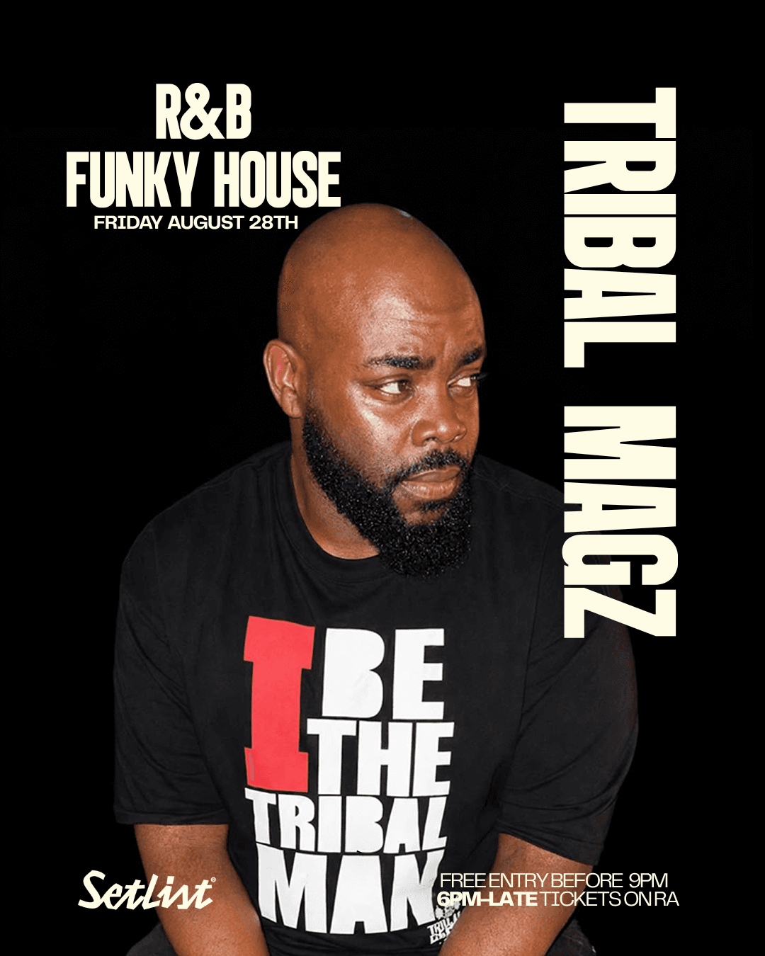 R&B and FUNKY HOUSE NIGHT presents GRACIOUS K & TRIBAL MAGZ
