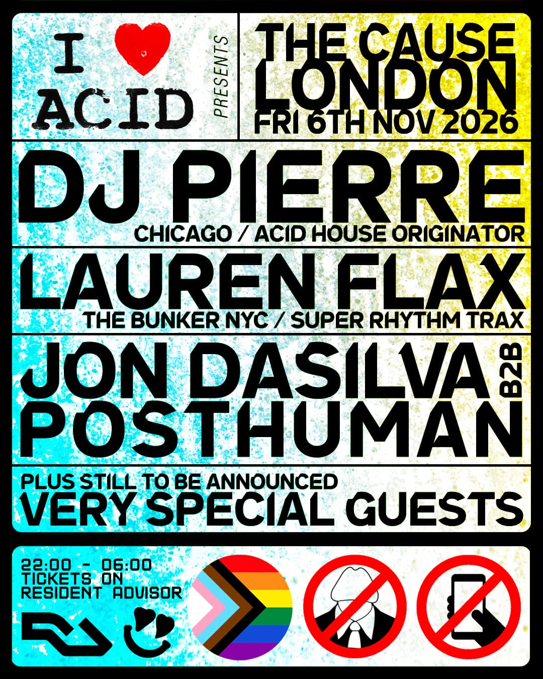 I Love Acid at The Cause London