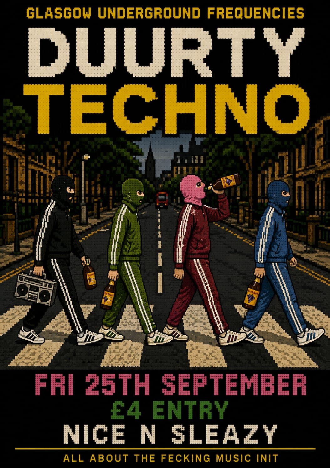 DUURTY TECHNO at Nice N Sleazy