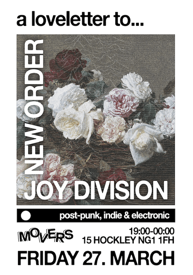 Loveletter to New Order & Joy Division at Movers