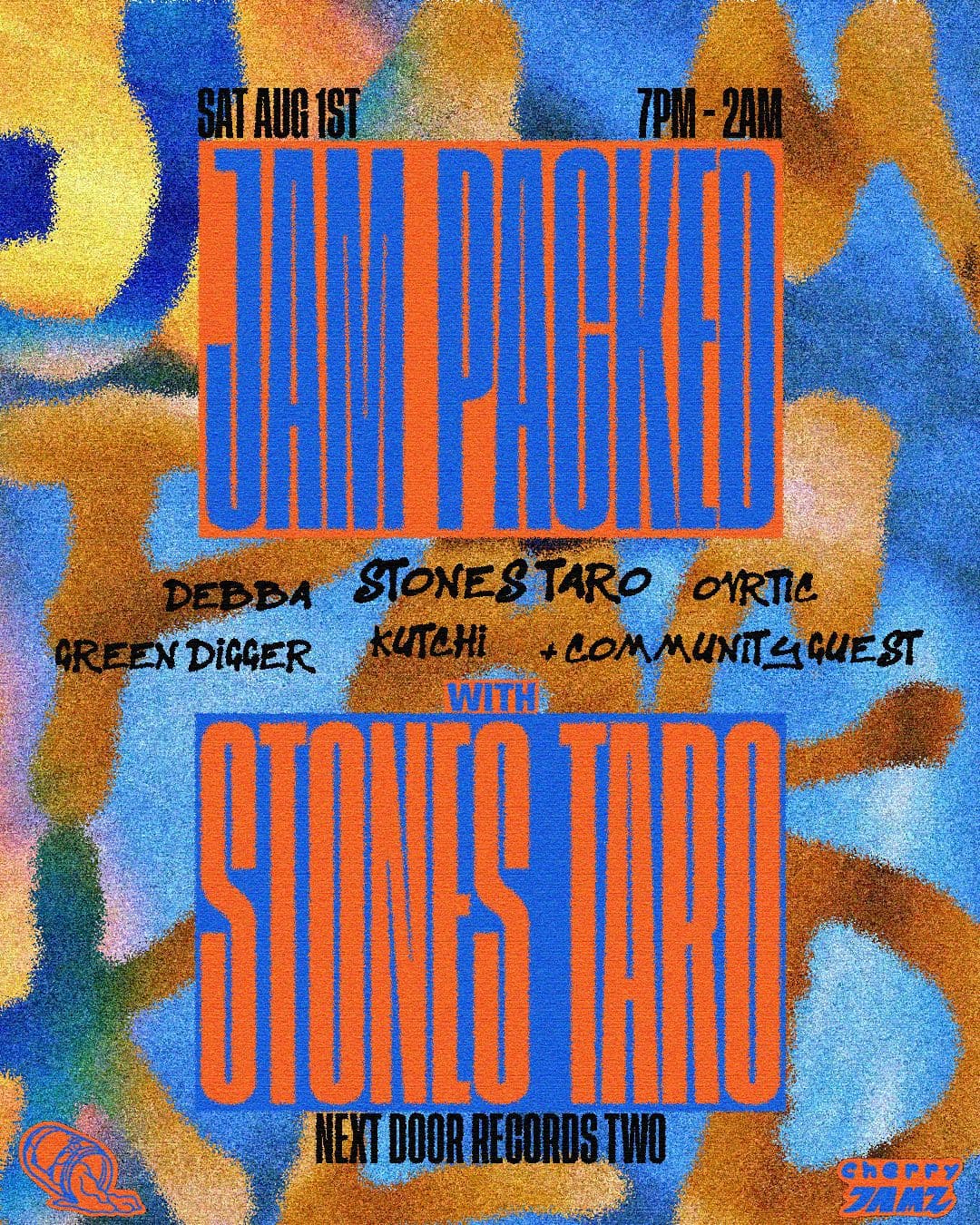 Jam Packed with Stones Taro at Next Door Records Two