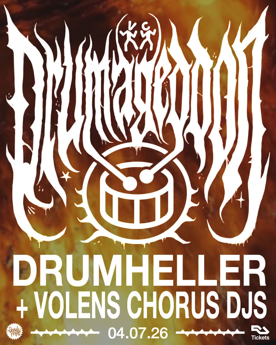 Volens Chorus: Drumageddon at Sneaky Pete's