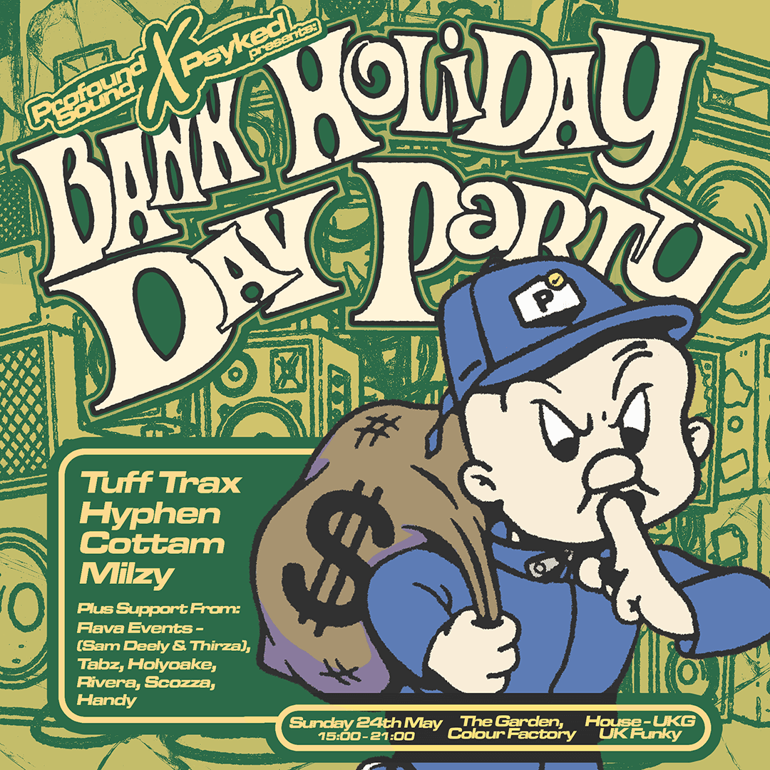 Profound Sound X Psyked present: The Bank Holiday Day Party at Colour Factory London