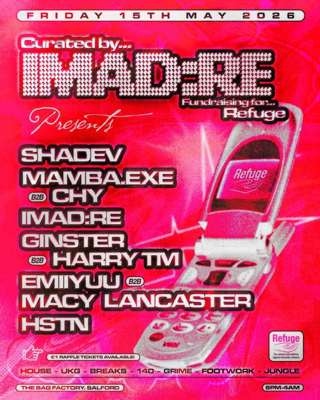Curated by... imad:re at The Bag Factory