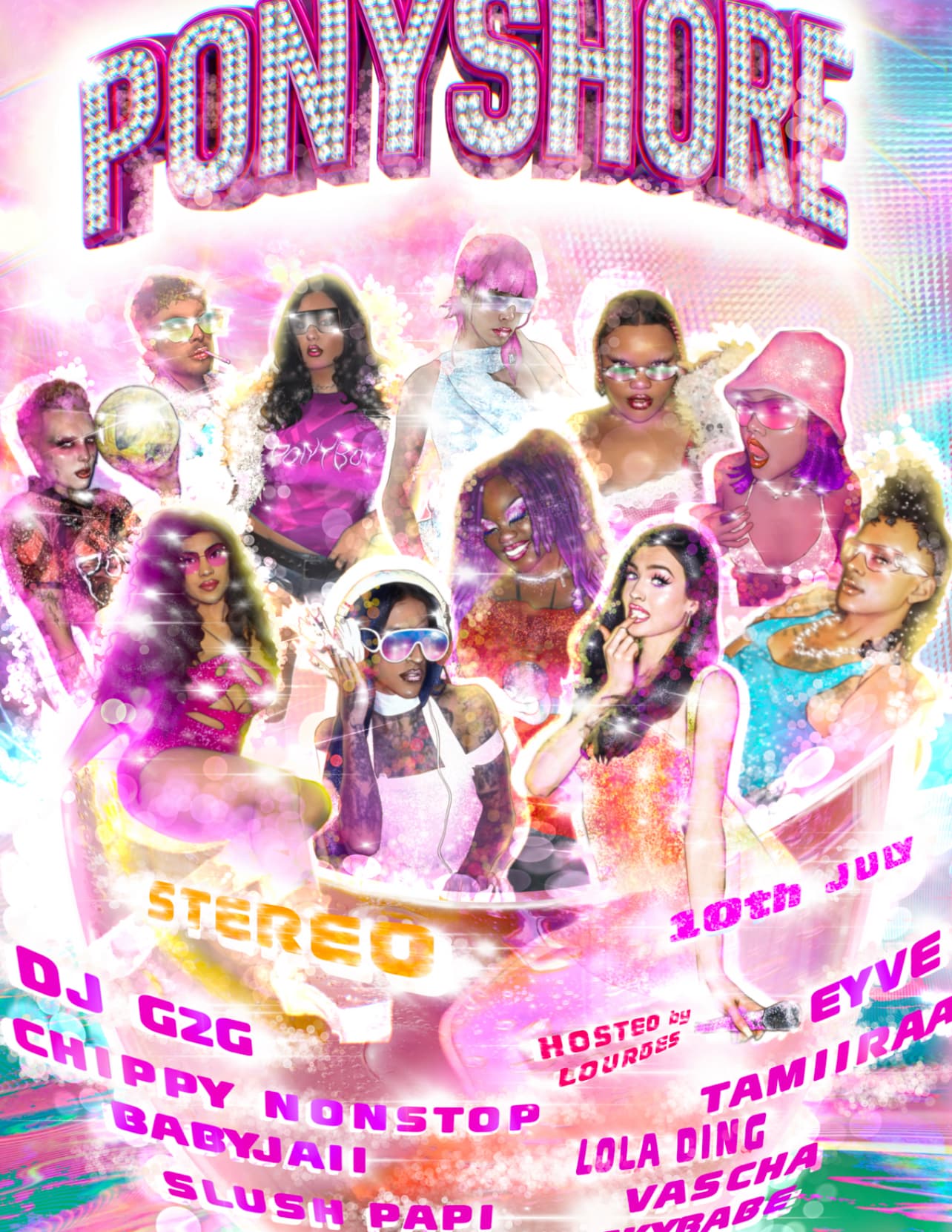 Ponyboy presents PONYSHORE w/ Chippy Nonstop and dj g2g) at Stereo, UK