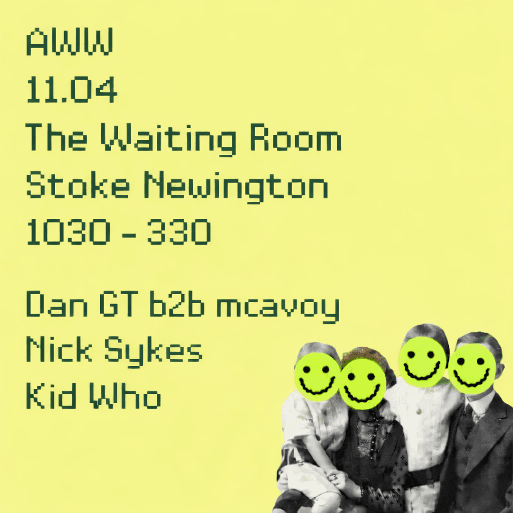 A taste of AWW at The Waiting Room London