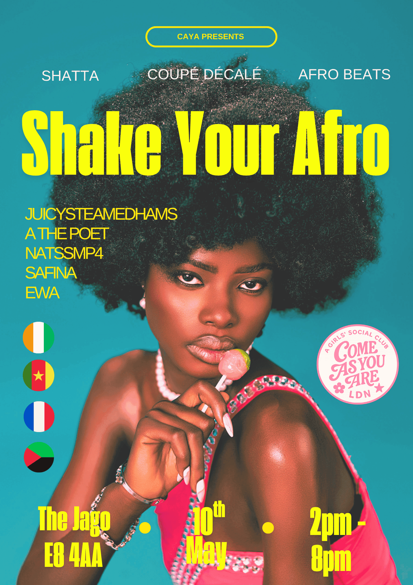 Shake Your Afro at The Jago