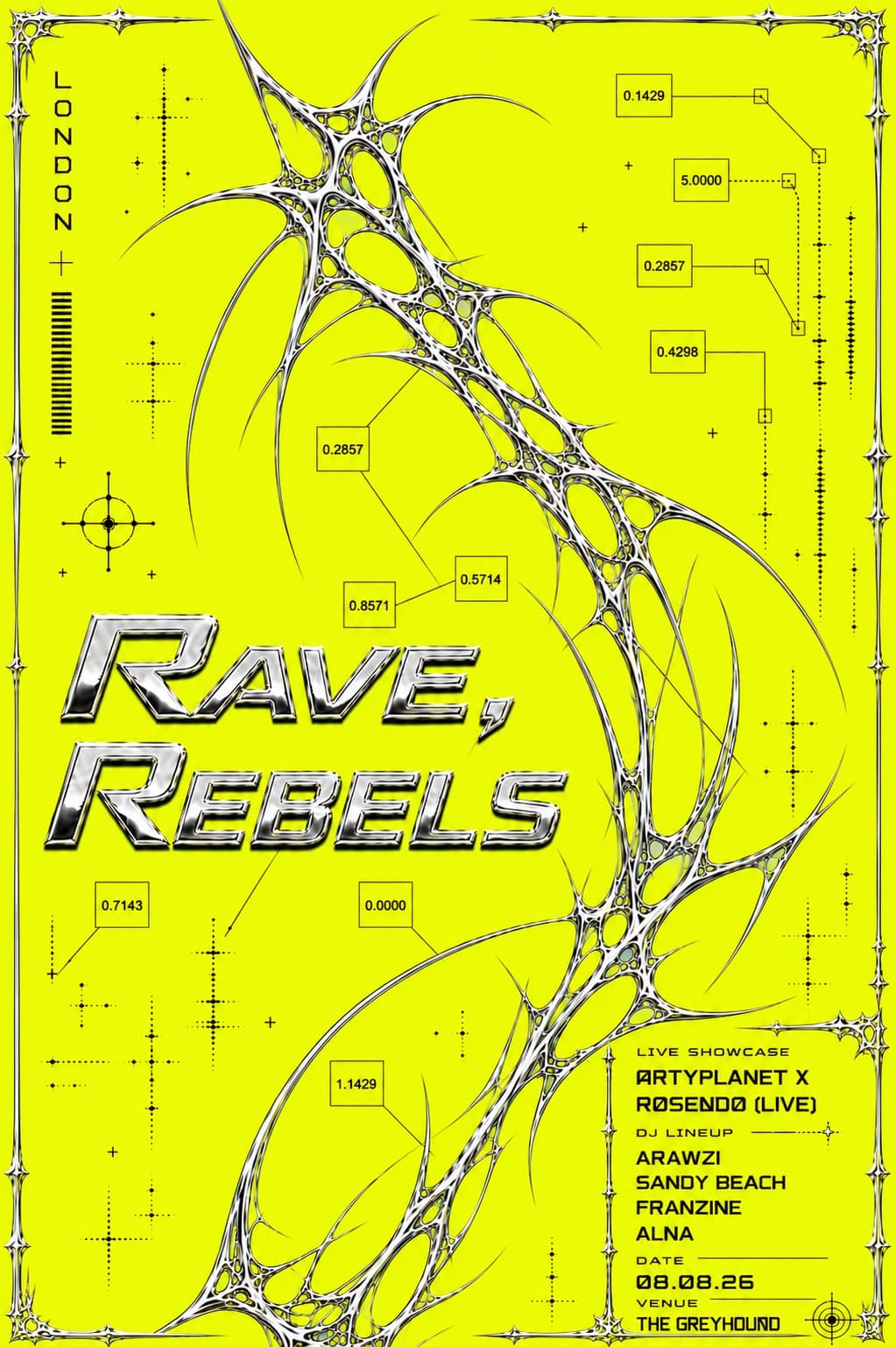 Rave, Rebels at The Greyhound