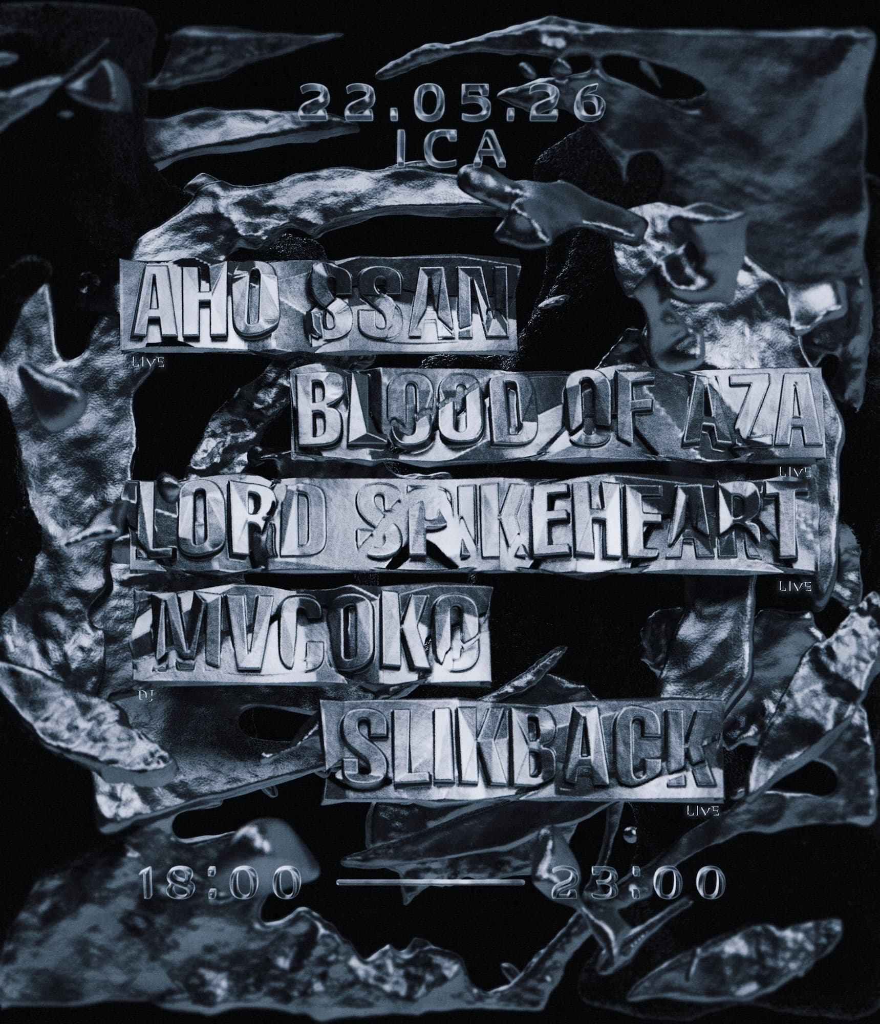 SYPHEN: Slikback, Lord Spikeheart, Aho Ssan, Blood of Aza, MVCOKO at ICA
