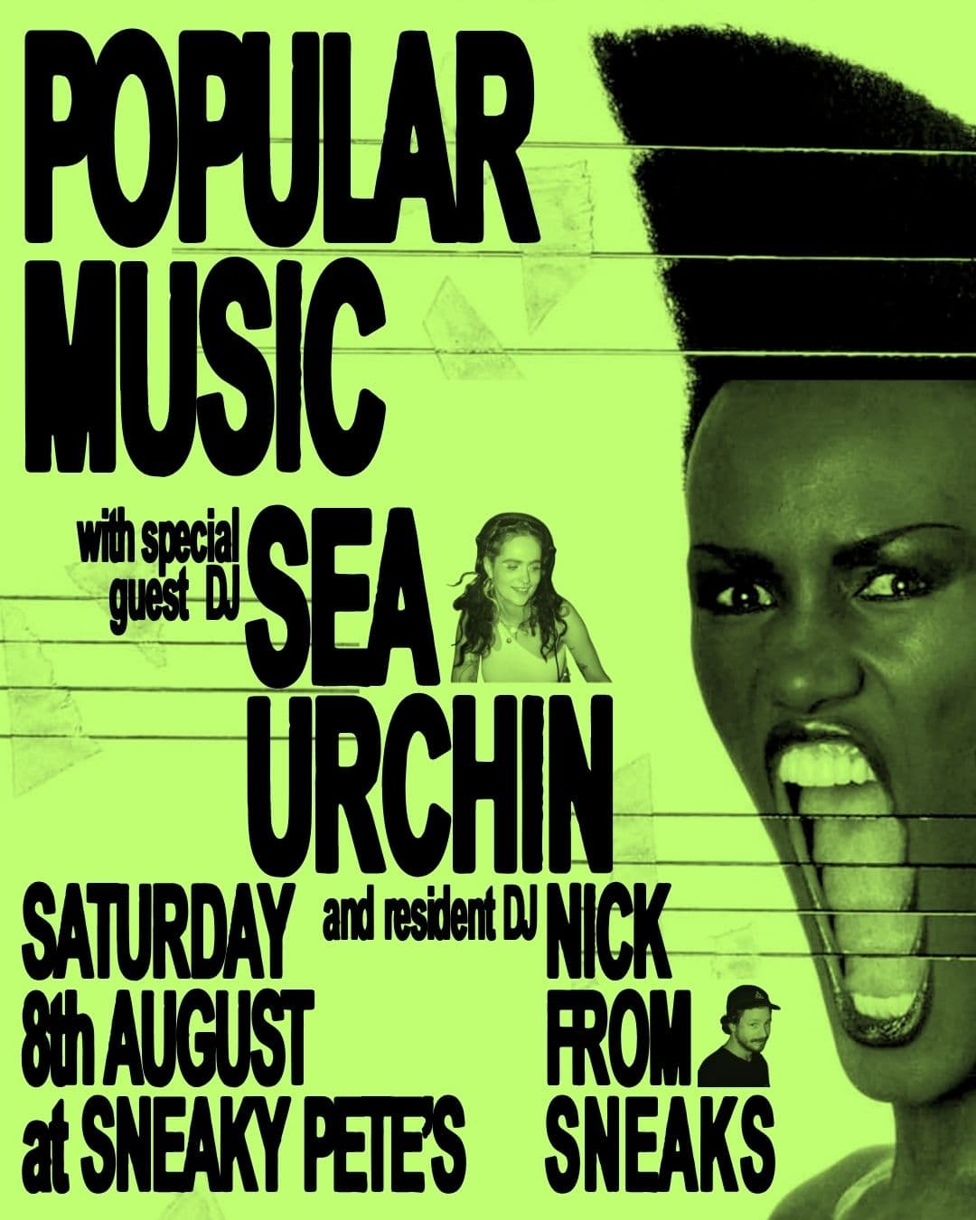 POPULAR MUSIC with Sea Urchin at Sneaky Pete's