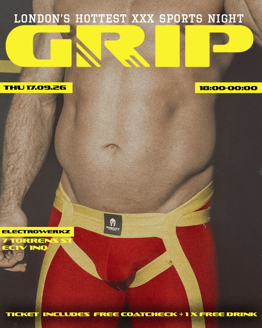 GRIP [ XXX SPORTS NIGHT ] at ELECTROWERKZ