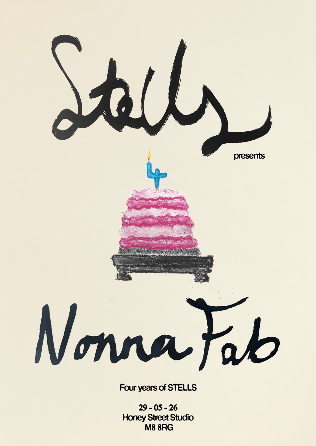 STELLS presents: Nonna Fab at Honey Street Studio