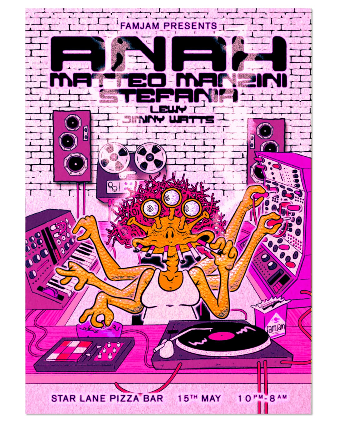 FamJam presents: Anah at Starlane Pizza Bar