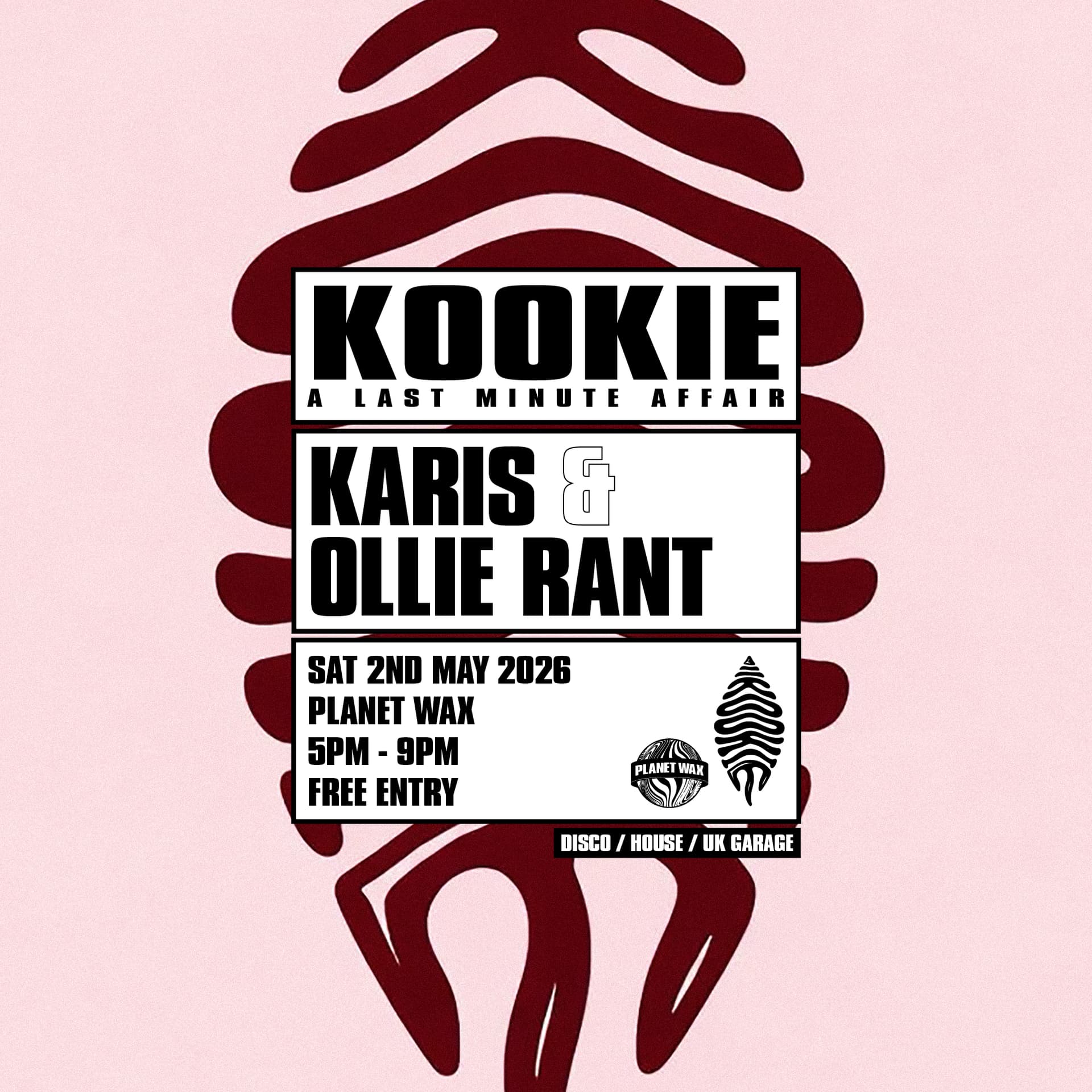 KOOKIE: A LAST MINUTE AFFAIR at Planet Wax