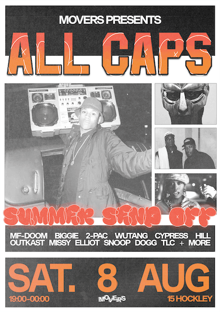 ALL CAPS: Summer Send-Off at Movers