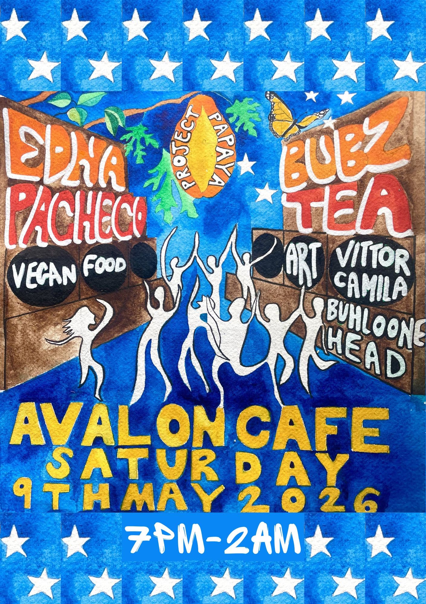 PROJECT PAPAYA at Avalon Cafe Bermondsey