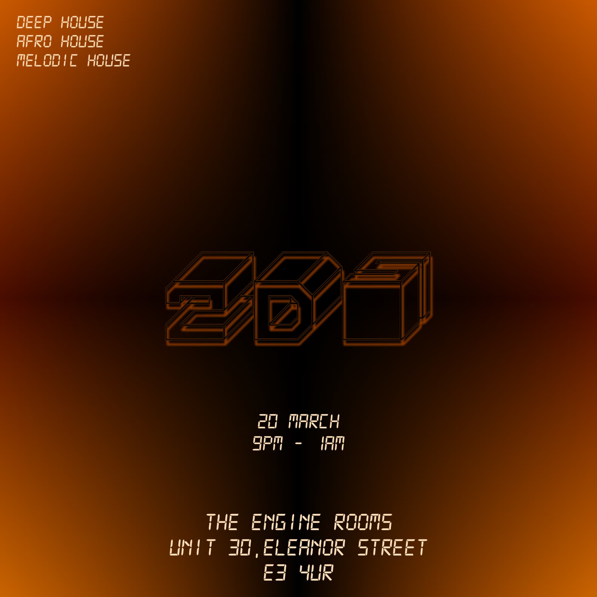 2 Dimensional Space at The Engine Rooms Rehearsal Studios