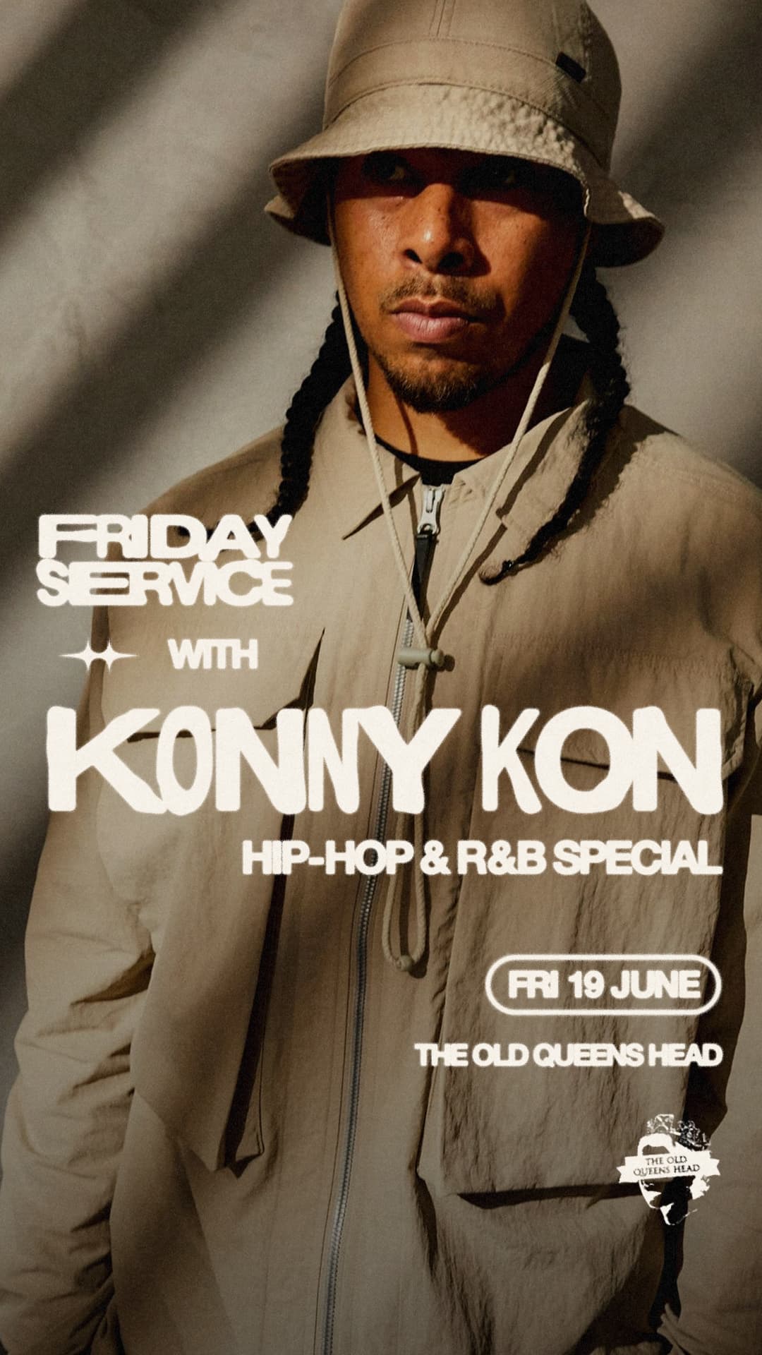 Konny Kon [Children of Zeus] DJ Set: Hip-Hop & R&B Special at The Old Queens Head