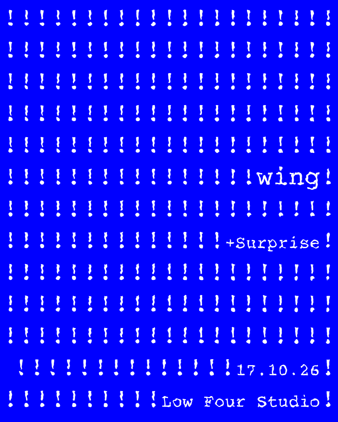 wing / Surprise