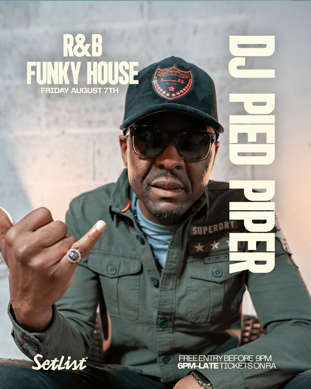 R&B FUNKY HOUSE NIGHT presents DJ Pied Piper