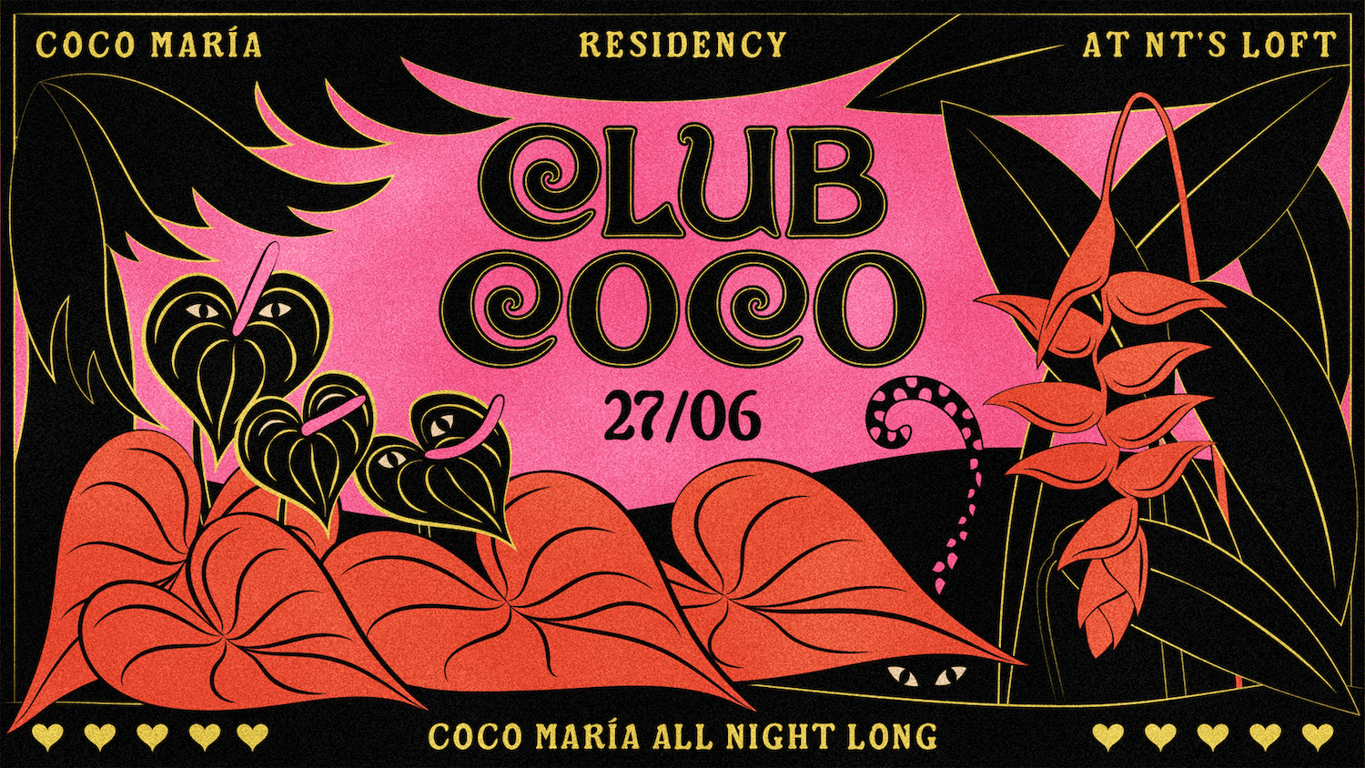 NT's Loft: Club Coco with Coco María (All Night Long) - Every Saturday in June at Night Tales Loft