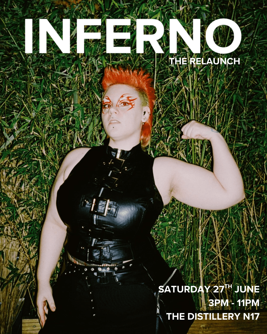 INFERNO: The Relaunch at The Distillery N17