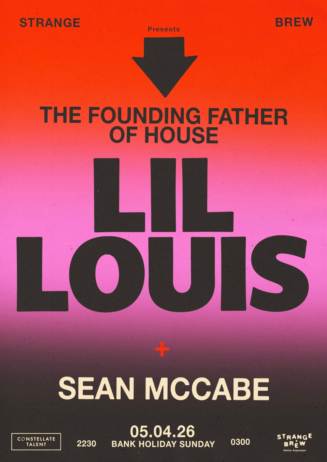 Strange Brew presents Lil Louis at Strange Brew