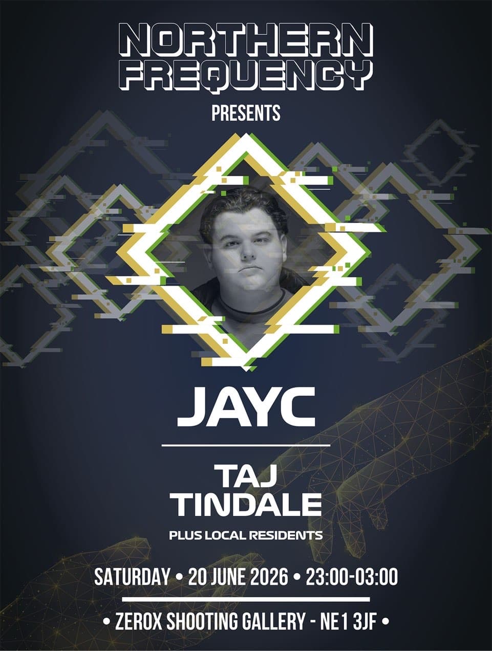 NORTHERN FREQUENCY presents JAYC at Zerox  Newcastle