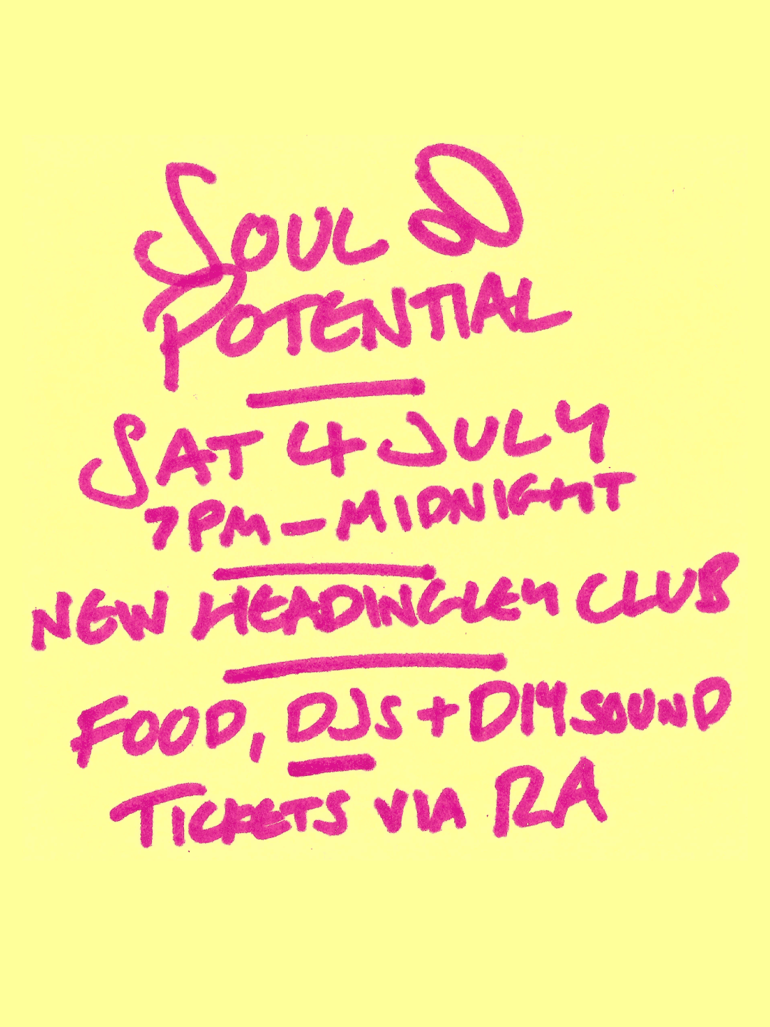 Soul Potential's Summer Party at The New Headingley Club