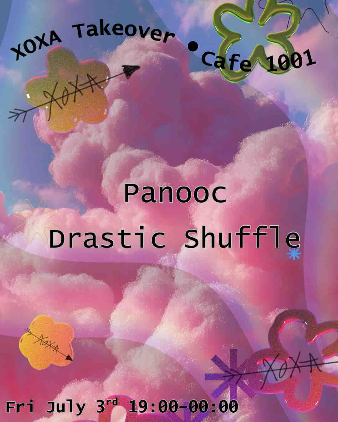 XOXA Takeover at Cafe 1001