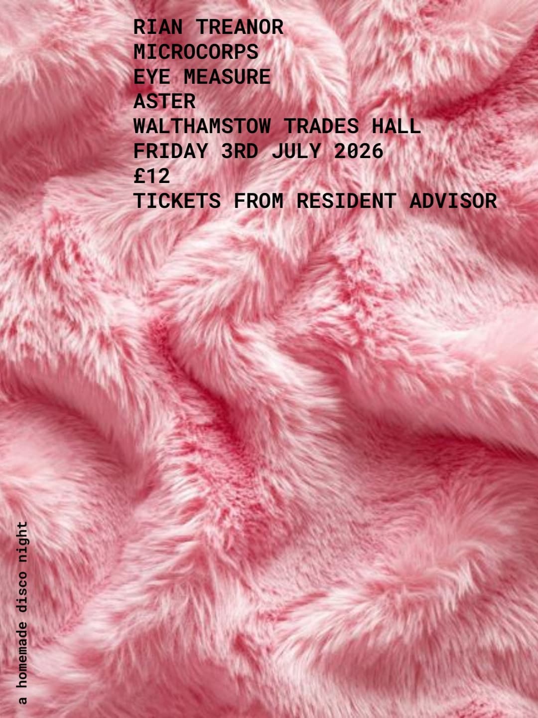 Rian Treanor, MICROCORPS, Eye Measure, Aster at Walthamstow Trades Hall