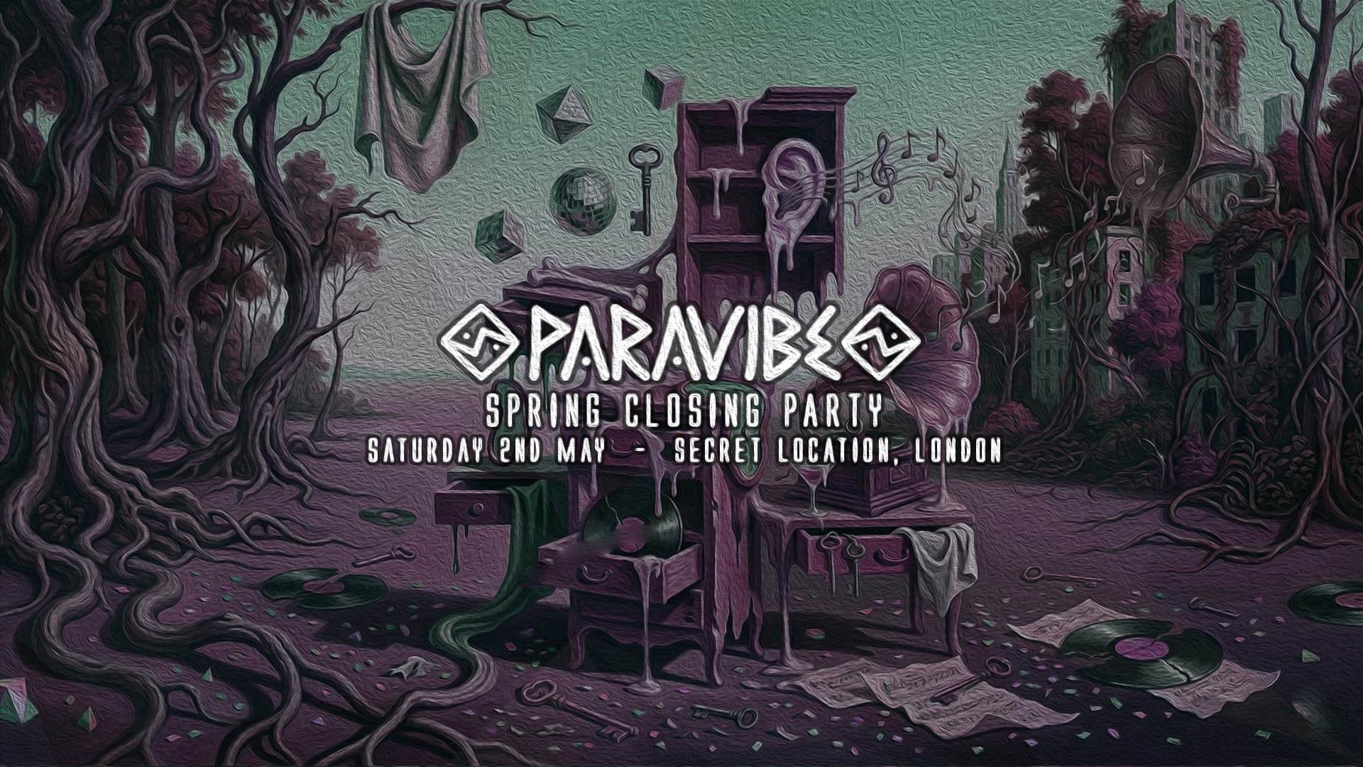 PARAVIBE - Spring Closing Party at Secret London Location