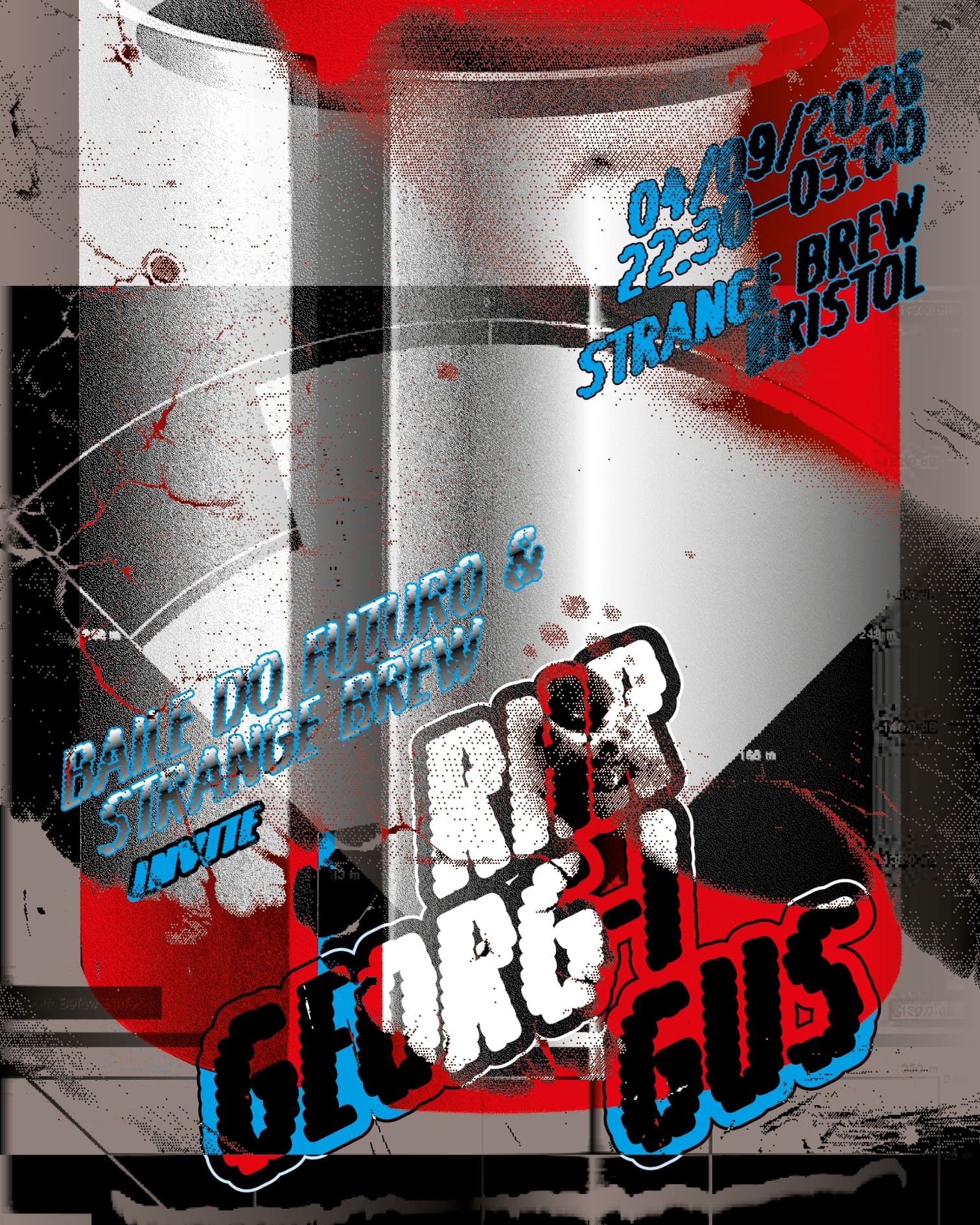 Baile do Futuro & Strange Brew invite: RHR, georg-i & Gus at Strange Brew