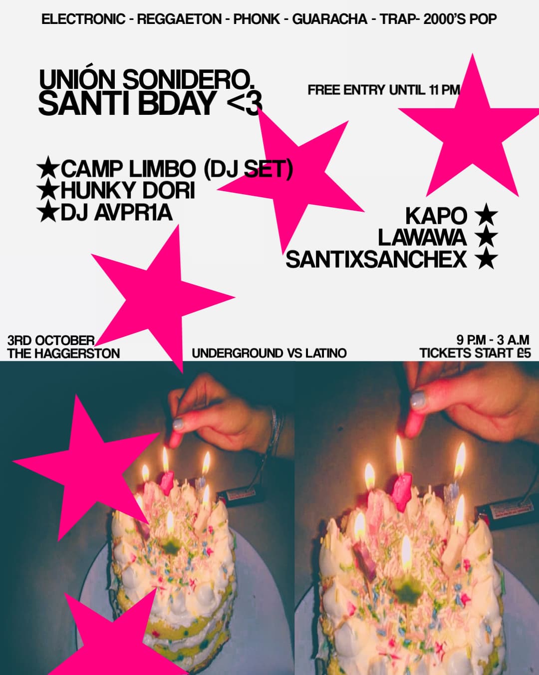 SANTI BDAY <3 at The Haggerston