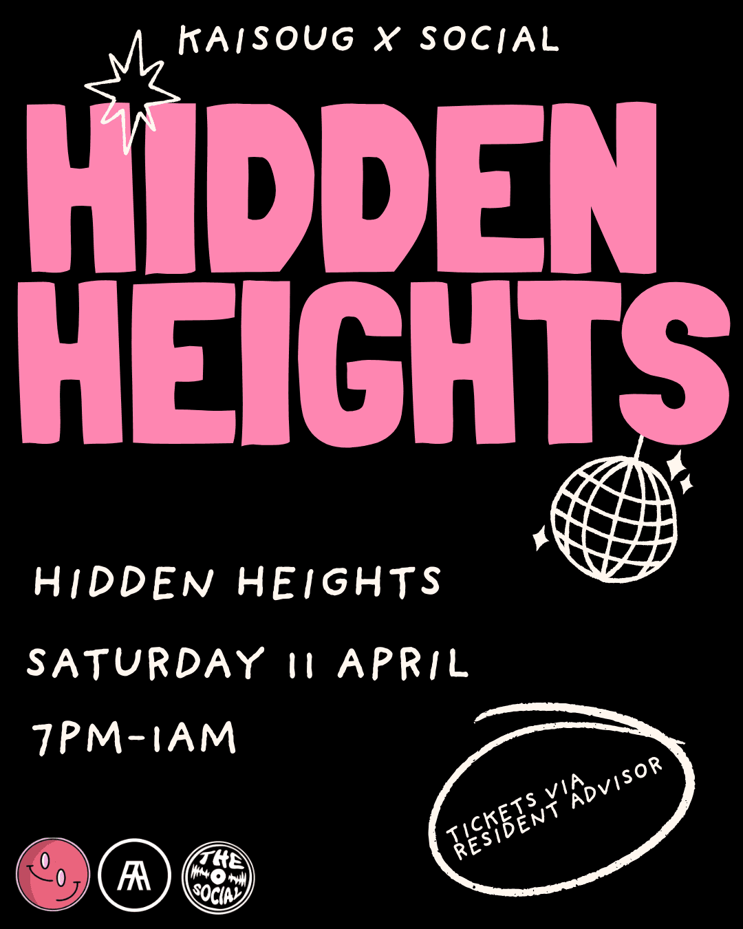 Residents Party KAISOUG X THE SOCIAL at Hidden Heights Creative Studio