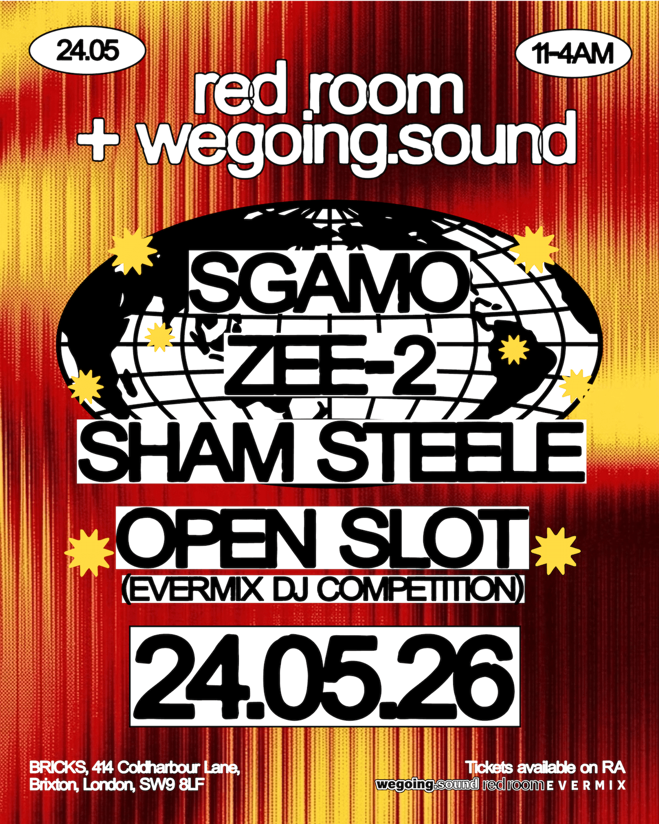 red room x wegoing.sound at Bricks, London at Bricks