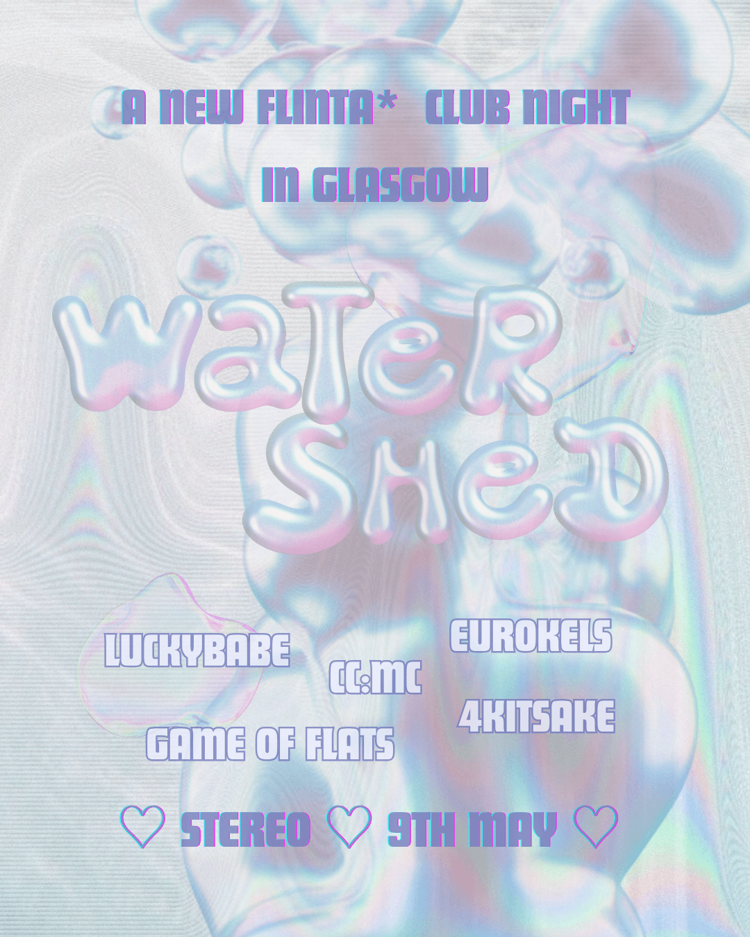 WATERSHED 001 at Stereo, UK