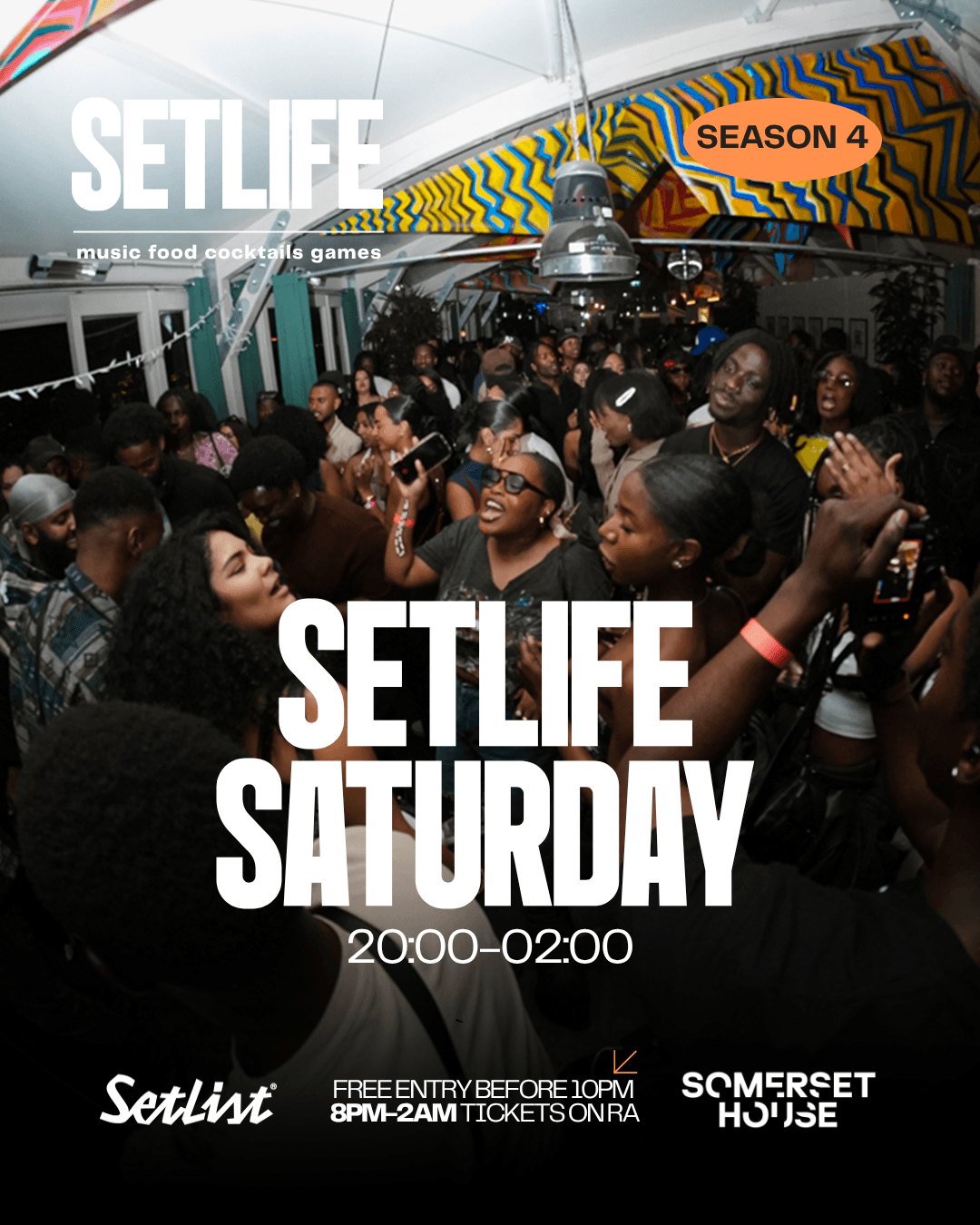 SETLIFE SATURDAY: JUNE 27TH at Setlist @ Somerset House