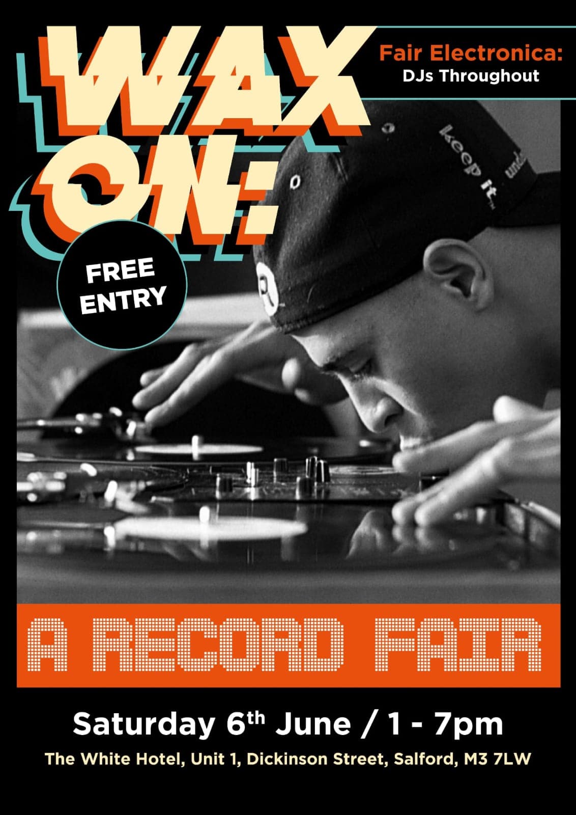 FAIR ELECTRONICA - WAX ON: A Record Fair {FREE ENTRY}