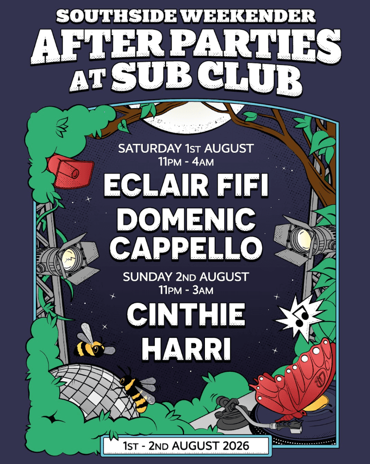 Southside Weekender Sunday Afterparty w/ Harri & Cinthie