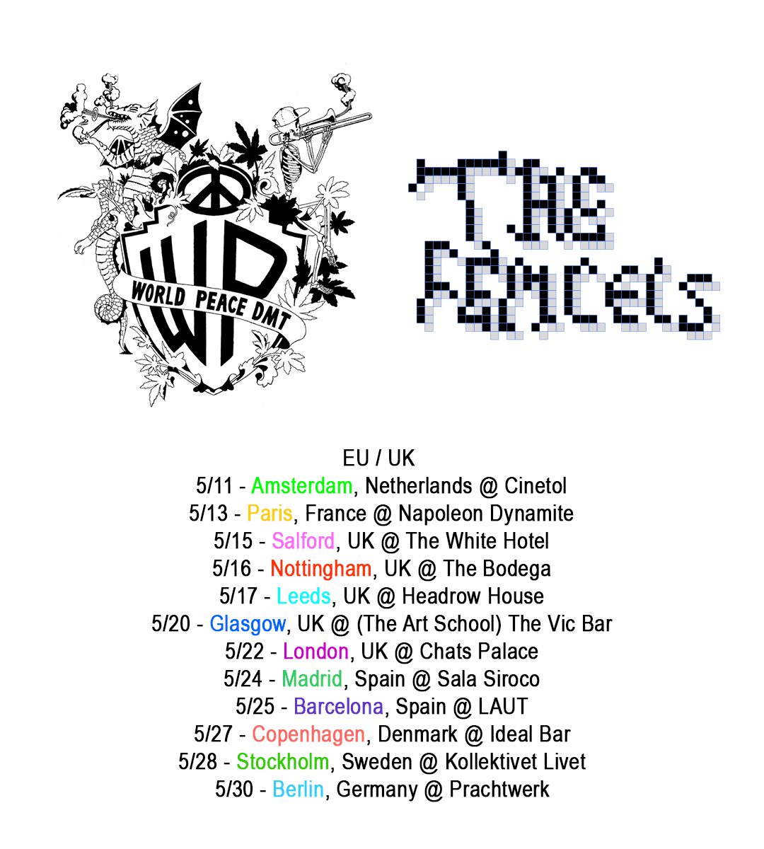 Worldpeace DMT + The Femcels at Headrow House