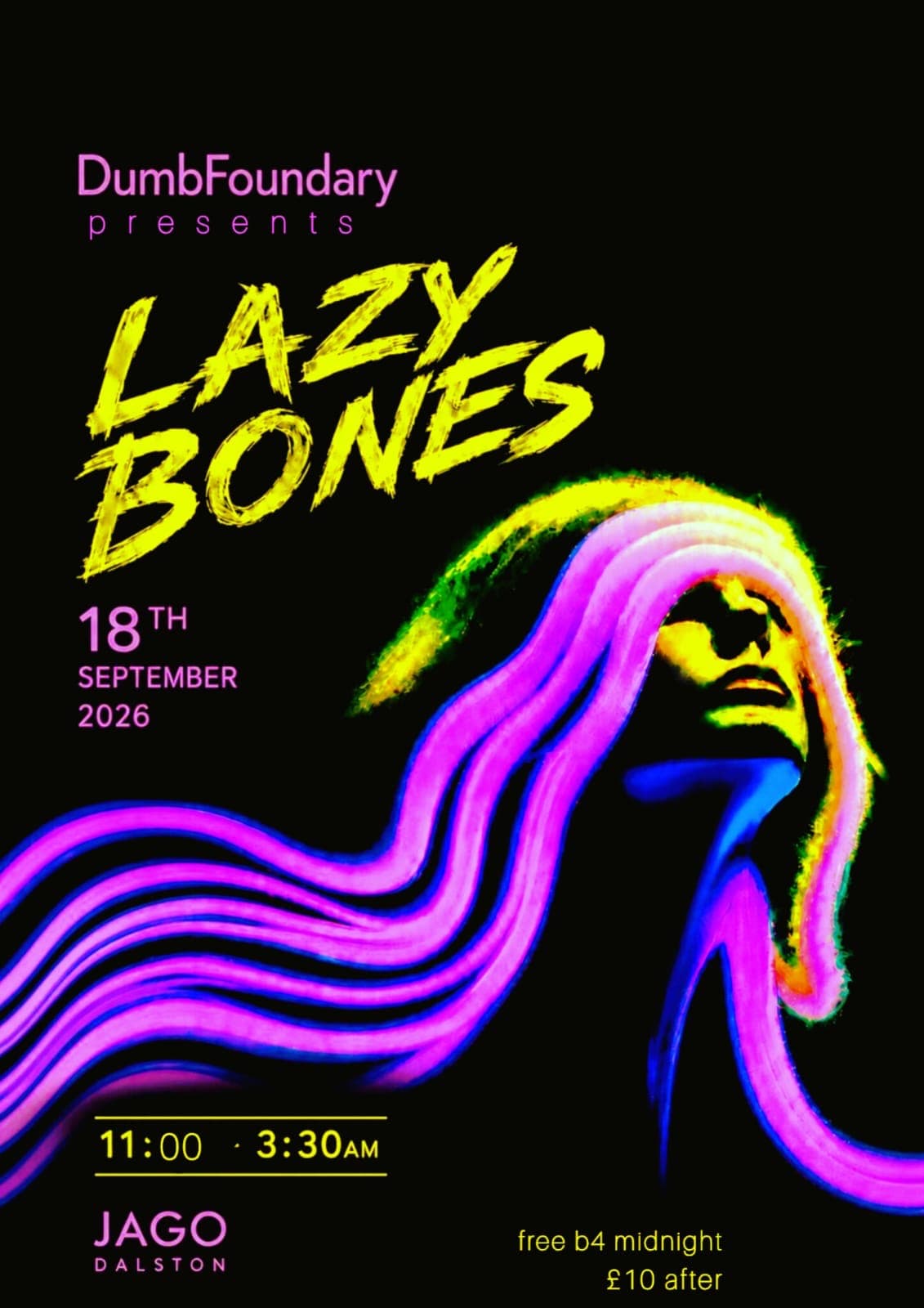 Lazy Bones at The Jago