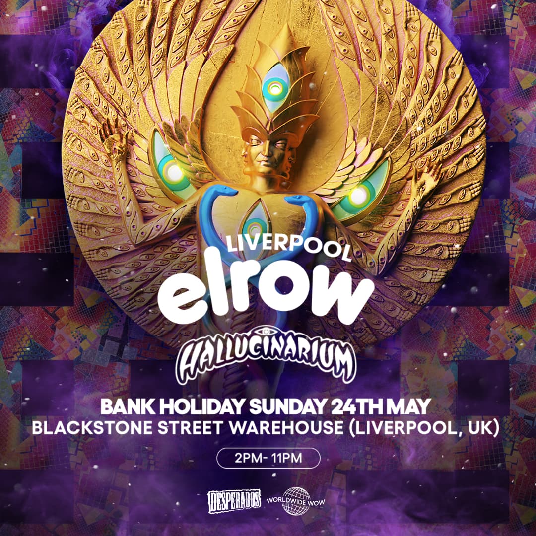 Elrow Liverpool Sunday 24th May at Blackstone St Warehouse at Blackstone Street Warehouse