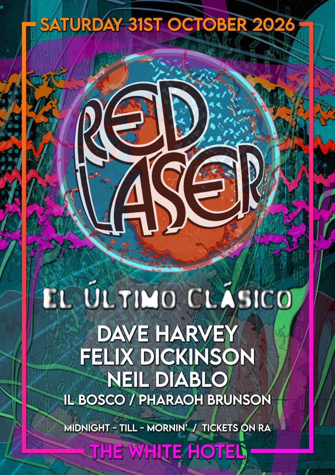 Red Laser at The White Hotel