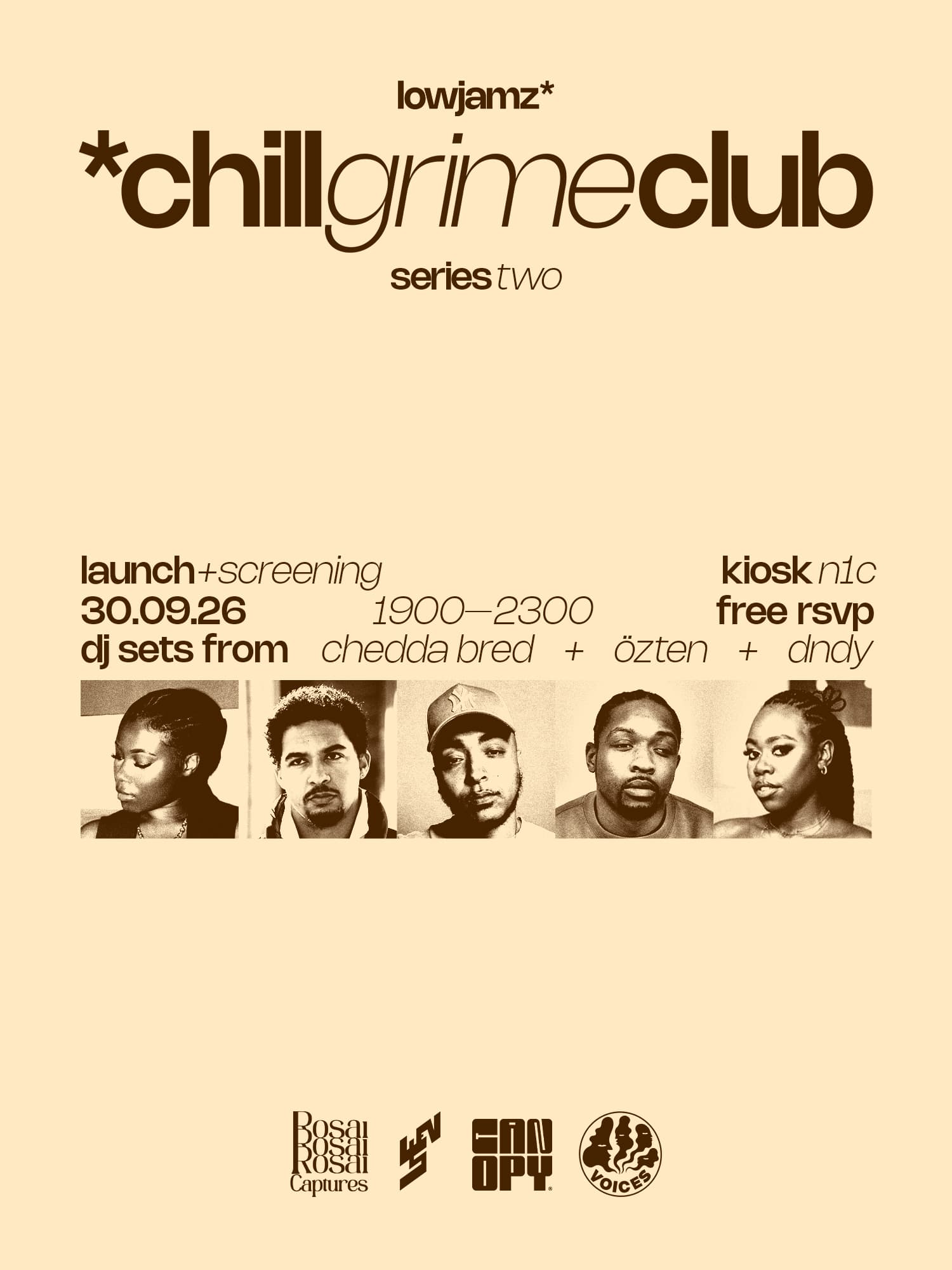 *chillgrimeclub series 2 (launch+screening)