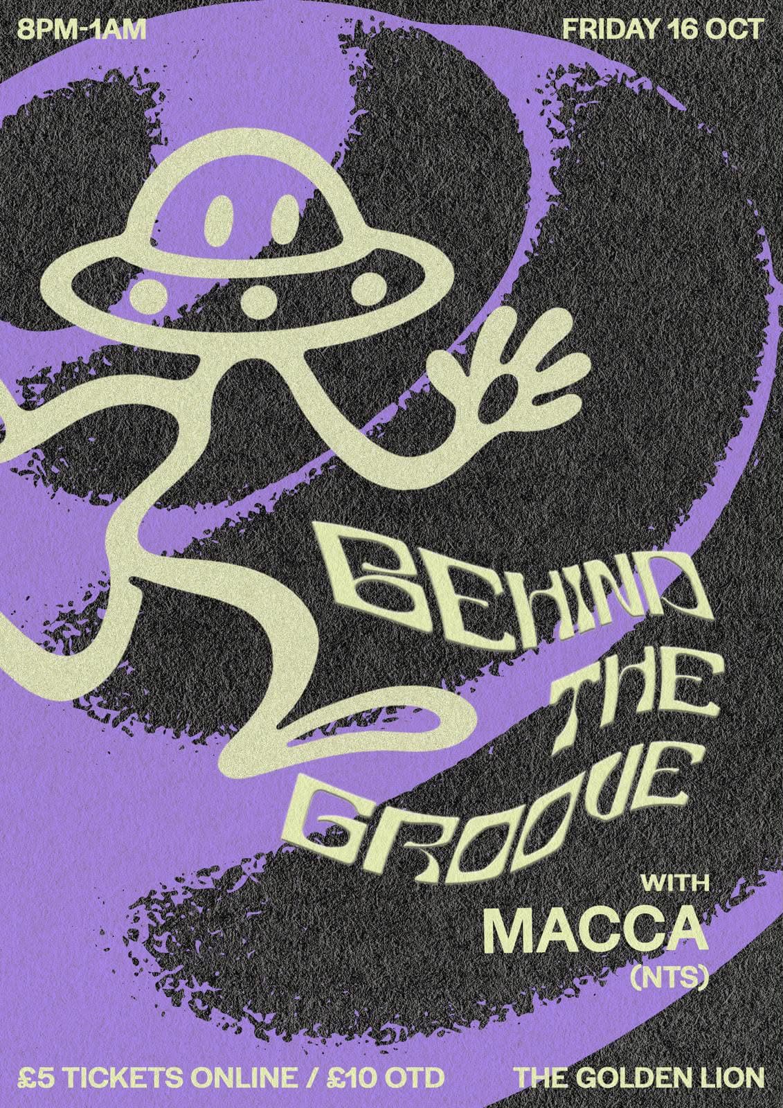 Behind the Groove with Macca at The Golden Lion