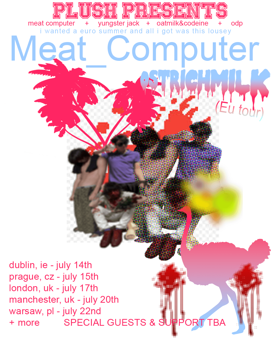 Plush presents: meat computer + Yungster Jack EU Tour / Manchester Mon 20 Jul 2026