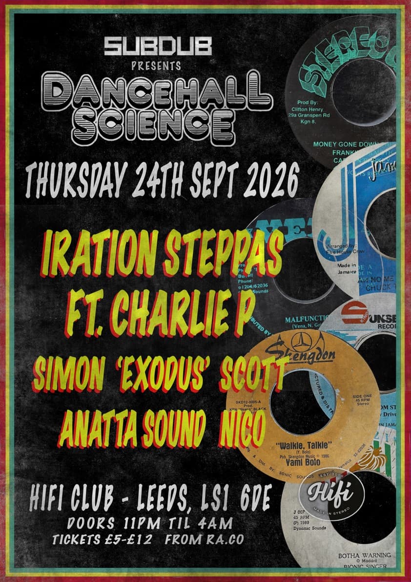 Dancehall Science - Iration Steppas, Charlie P & Exodus 