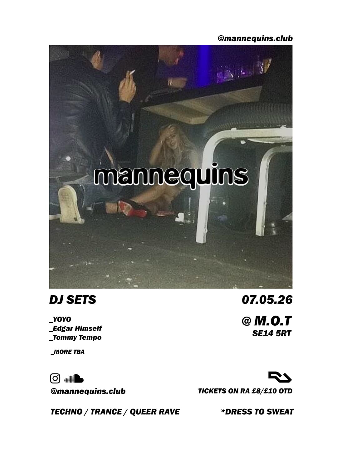 mannequins at Venue MOT